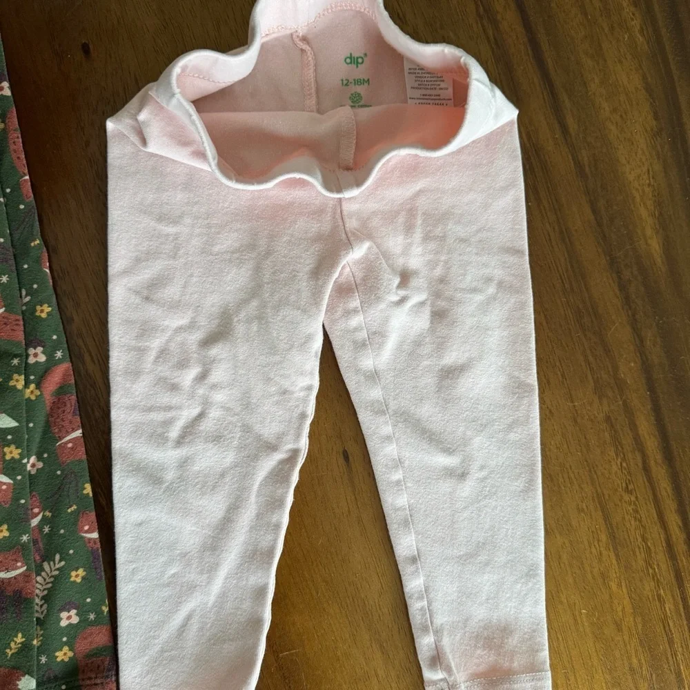 Dip Leggings Bundle of 3 Multicolor Leggings SetSize 12-18M